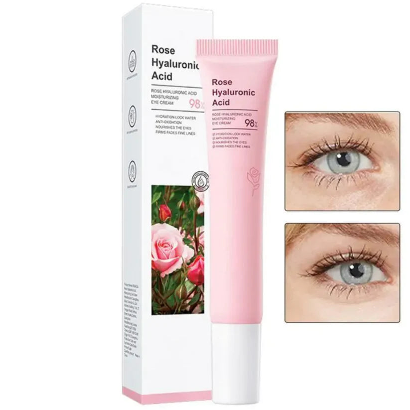 Crema Anti Ojeras con Ácido Hialurónico - Bioaqua de Rosas